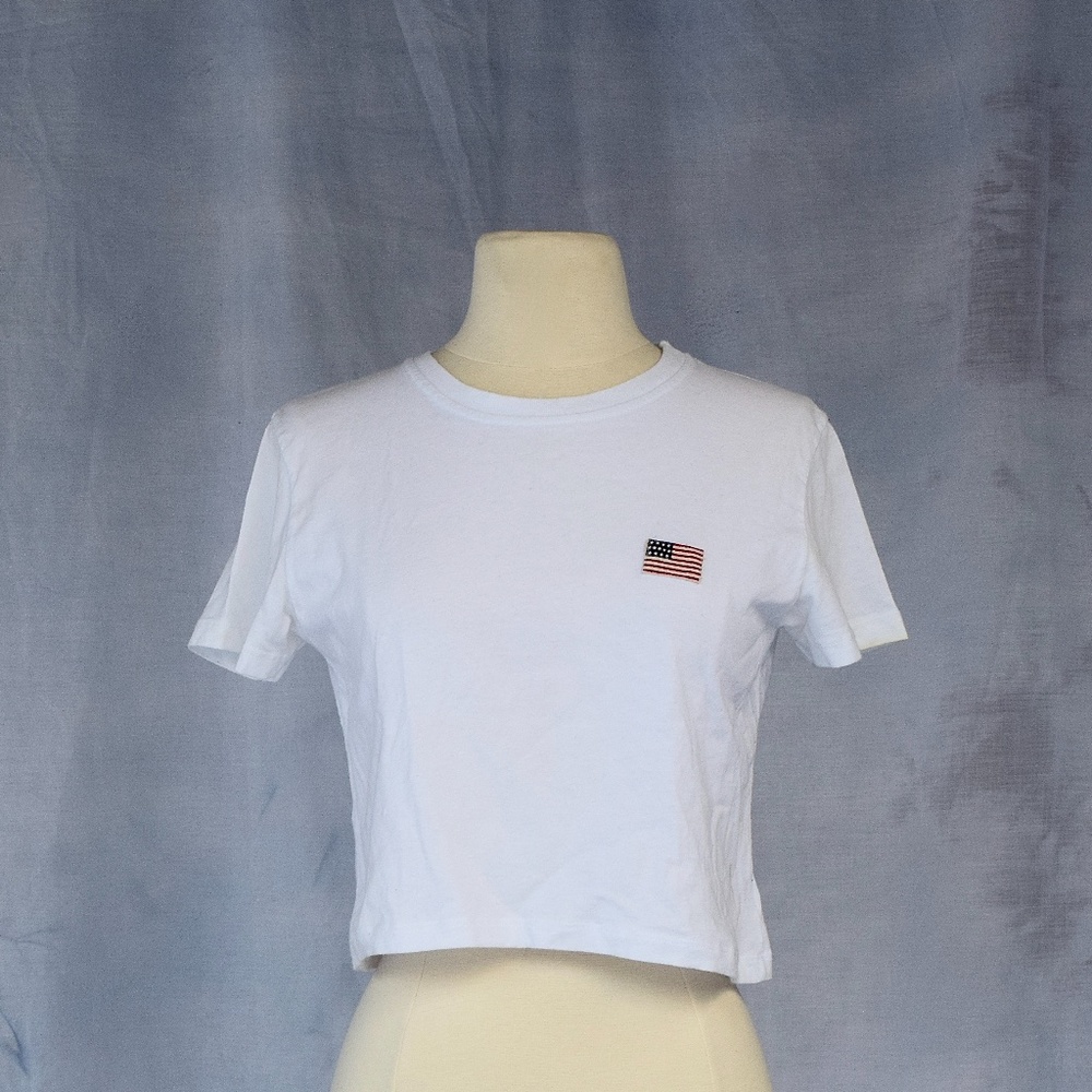 BRANDY MELVILLE- American Flag T
